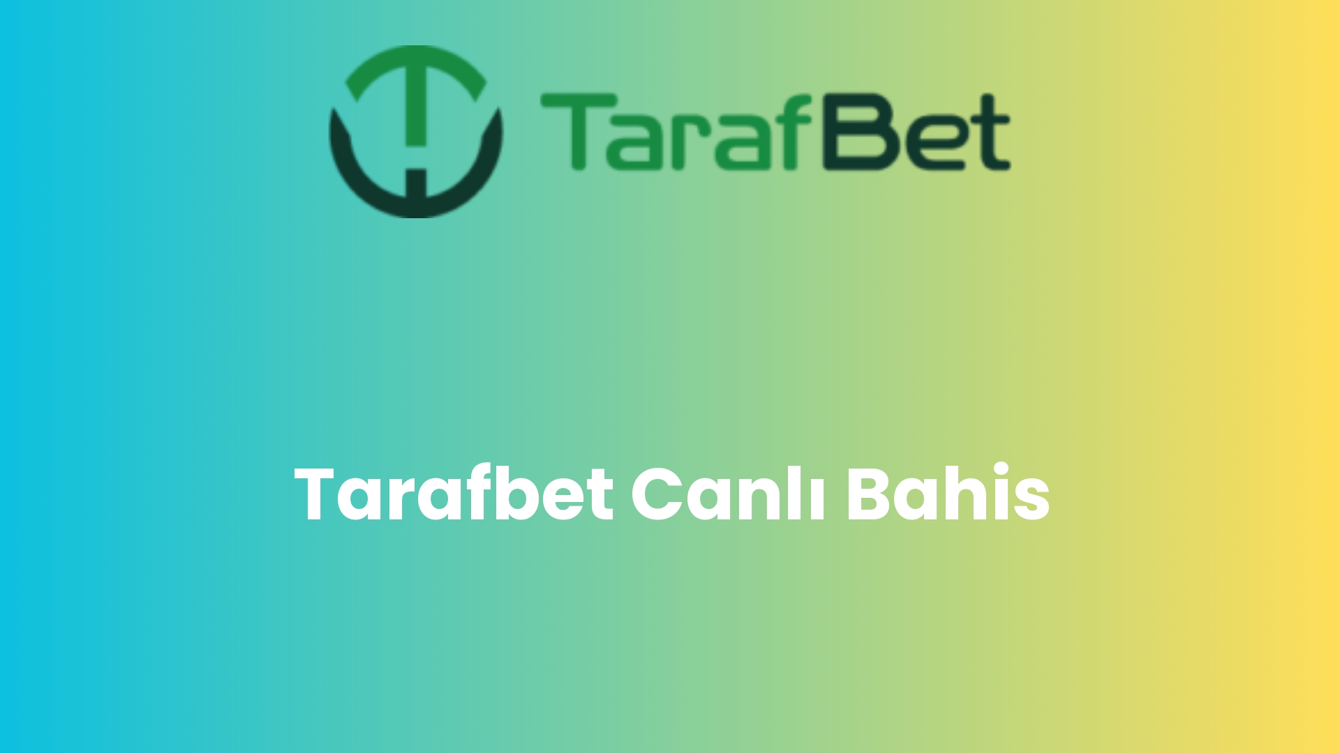 tarafbet canli bahis 2 831